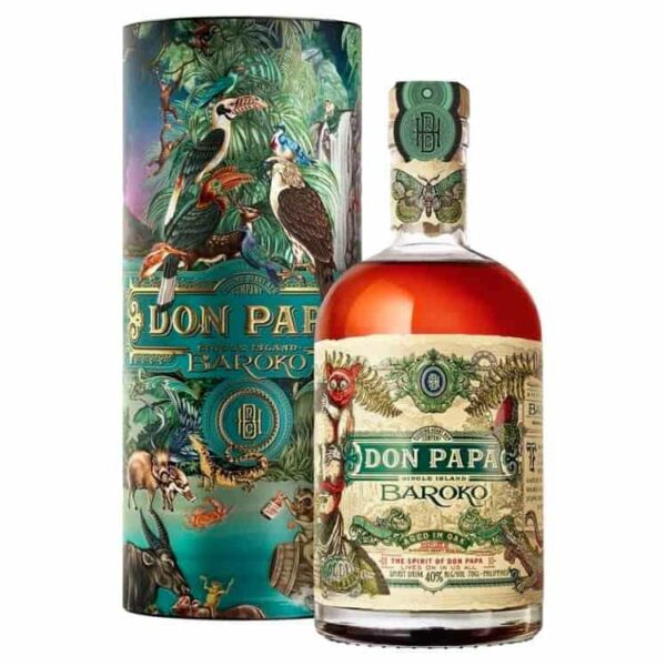 Spiritueux à base de Rhum Don Papa Baroko